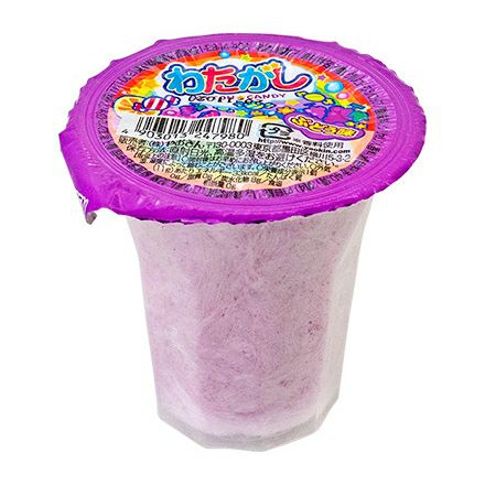 やおきん カップわたがし いちご味 12個入 | うえだがしドットコム