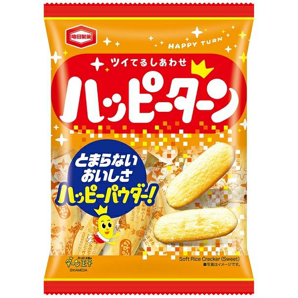 亀田製菓 ハッピーターン 96g×12袋入 ケース販売 | うえだがしドットコム