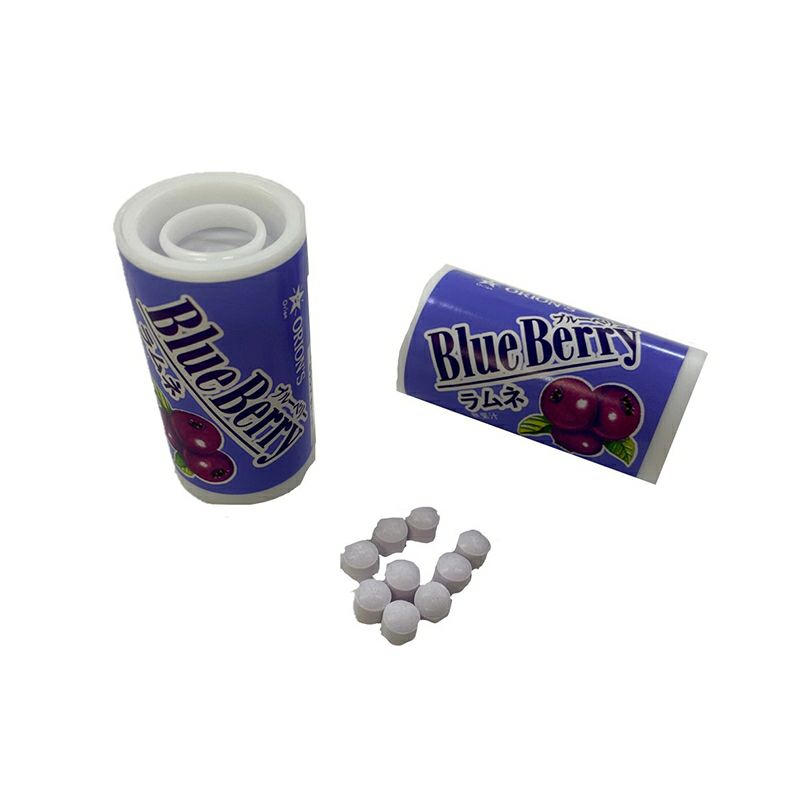 オリオン ミニブルーベリーラムネ 30個入 駄菓子ラムネ | うえだがし