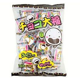 やおきん チョコ大福 148g（個包装含む）約28個入 駄菓子 マシュマロ