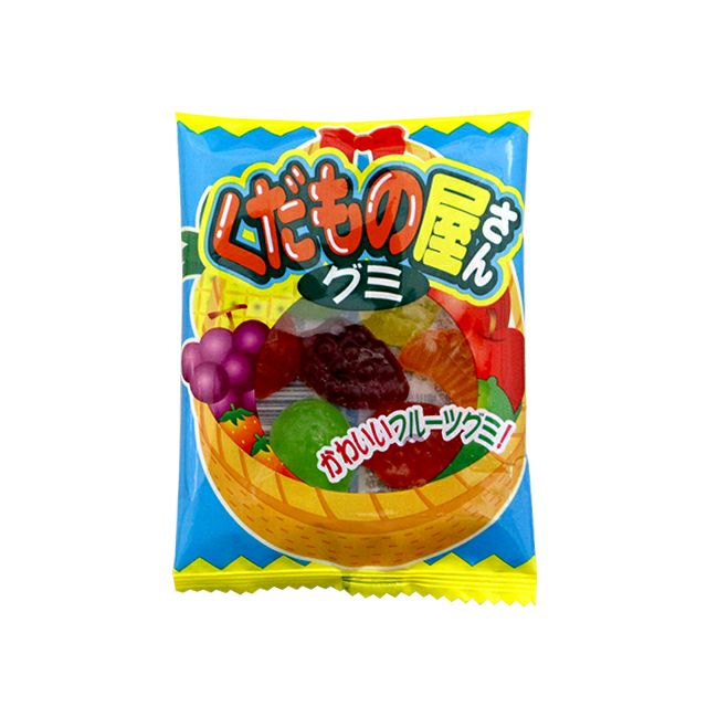 グミ やおきん くだもの屋さんグミ 30入 駄菓子グミ | うえだがしドットコム