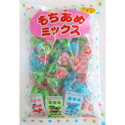 あめ出品 共親 テトラもちあめミックス 500g（個包装込） 駄菓子 | うえだがし
